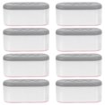 thumbnail image 1 of BRIGHTFUFU 8Ud Bumper Para De Inodoro Gris Claro Almohadillas Con Amortiguador Para Uso, 1 of 6