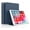 Dark blue, variant on ProCase Smart Case for iPad 9.7 Inch iPad 6th/5th Generation Case 2018 2017(Model: A1893 A1954 A1822 A1823), Ultra Slim Lightweight Stand Case with Translucent Frosted Back Cover