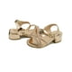 thumbnail image 2 of Sandalia Gladiadora Para Niñas Elegante Color Dorado 18-21.5 dorado 19, 2 of 6