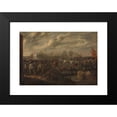 thumbnail image 2 of Nicolaas van Eyck II 14x11 Black Modern Framed Museum Art Print Titled - Infantry Skirmish in the Eighty Years War (C. 1645), 2 of 5