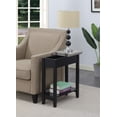 thumbnail image 4 of Pemberly Row Flip Top End Table in Black Wood Finish, 4 of 8