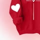 thumbnail image 4 of Manga Larga Vestido de Línea para las Mujeres Casual Suelto de Lana Forrada Cuello Redondo con Capucha para Niños Manga Larga Vestido Casual, 4 of 5