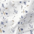 thumbnail image 4 of CREVENT Soft Cozy White Cactus Cotton Muslin Baby Receiving Blanket, 4 of 7