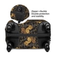 thumbnail image 4 of Xecao Squirrel Gathering Nuts print Elastic Luggage Cover, with double-sided print , is perfect for travel, business, and daily use, 4 of 9