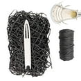 thumbnail image 1 of JFN Kit de Réparation de Filet pour 30 Nylon 1-1/2 Pouces, Filet de Lacrosse Noir, 1 of 4