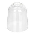 thumbnail image 2 of Clear Glass Shade 5 Inch Diameter, 1.65 Inch for E26 Socket Fitter Glass Lampshade Covers for Chandelier Bath Vanity Wall Sconces Light Fixtures High Transmittance, 2 of 8