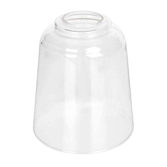 Pantalla de lámpara de vidrio, reemplazo de globos de ventilador de techo Pantalla de lámpara de 5 pulgadas de diámetro Altura 5.67 "Cubiertas de luz Sunnimix Pantalla de lámpara