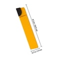 thumbnail image 2 of Hytrove Lathe Tool Set 5Pcs Tungsten Steel Wear Resistance for Metal Machining 10.5X1.9cm, 2 of 5