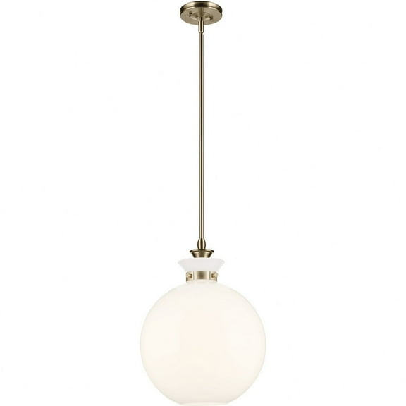 52779CPZ Kichler Lighting Laria - 1 Light Large Pendant-19.5 Inch Tall and 15 Inch Wide-Champagne Bronze Finish