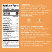 Liquid Collagen Peptides Type I, III 15 Grams Protein per Oz. |Prosource NoCarb Berry Punch 4 Bottles pack Medtrition|