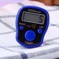 thumbnail image 3 of Mini Marcador Puntada Contador Dedos Contador Mano Digital LCD (azul Oscuro) 5 Uds., 3 of 7