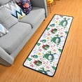 thumbnail image 5 of Kitchen Rugs and Mats Non-Skid Washable Runner Rugs Snowman Long 72x24 inch for Floor Cushioned Hallway Entryway Indoor 2x6, 5 of 7