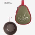 thumbnail image 3 of Almacenamiento Utensilios Almacenamiento Platos Y Utensilios para Acampar Con Asa (verde), 3 of 9