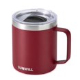thumbnail image 1 of Taza de café SUNWILL de acero inoxidable con aislamiento al vacío de 400 ml, 1 of 6