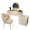 thumbnail image 3 of Mirror White Dressers Luxury Drawer Bedroom Storage Sets Dressers Organizing Womens Modern Nordic Meubles De Chambre Decoration My Lux Decor Round, 3 of 12