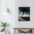 thumbnail image 3 of COMIO  Abstract Art Tornado And Lightning Poster Nature Landscape Poster Decorative Painting Canvas Wall Art Living Room Posters Bedroom Painting, 3 of 4