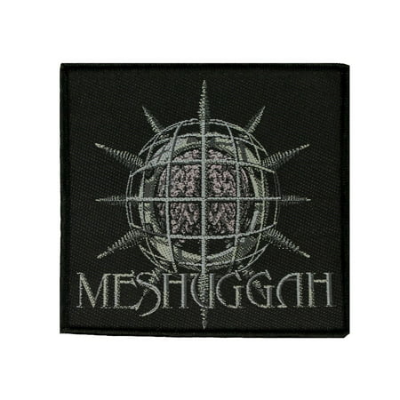 Meshuggah Chaosphere Album Patch Progressive Metal Band Woven Sew On