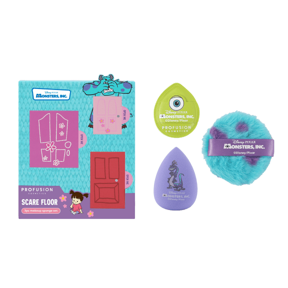 Profusion Cosmetics Monsters Inc 3 PC Sponge Set