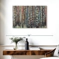thumbnail image 3 of Elephant Stock Painted Birch Forest Wall Art - Horizontal Canvas Wall Art - Living Room Wall Decor - Nature Canvas - Pink And Yellow Decor By Norman Wyatt Jr. - 36" x 24", 3 of 8