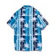 thumbnail image 6 of LYXSSBYX Big and Tall Mens Shirts Short Sleeves Clearance Men's Hawaiian Print Lapel Short Sleeve Shirt, 6 of 7