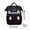 ?? Black_Base#209, variant on Multifunctional Large Capacity Backpack | Double Shoulder Cloth Bag | Insulated Bottle Compartment | Anti-Theft Rear Pocket | Multiple Side Pockets | 40 x 25 x 16cm | Includes 1 Bag