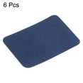 thumbnail image 3 of Uxcell 6Pcs Iron on Patches for Clothing Repair 3"x41/4" Fabric Patch Cotton Decorating for Clothes Pants Dark Blue, 3 of 4