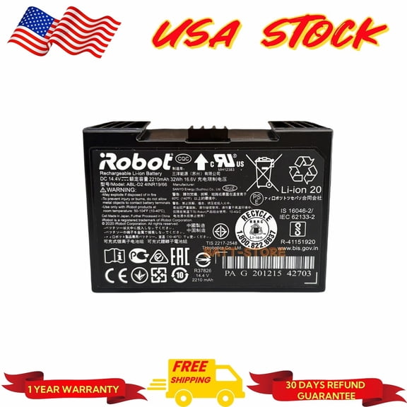 14.4V ABL-D2 Original Battery for iRobot Roomba j5 j6 j7 i1 i3 i4 i5 i7 i8  e5