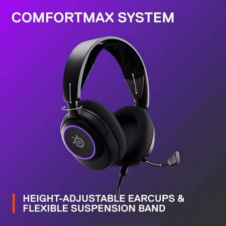 New SteelSeries Arctis Nova 3 Multi-Platform Gaming Headset - PC, PS5/PS4, Xbox Series X|S, Switch, Mobile