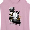thumbnail image 3 of Avatar - The Last Airbender - Aang Ink Splatter - Women's Racerback Tank Top, 3 of 5
