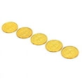 thumbnail image 6 of 100pcs 35mm gold plastic model style design 100 value poker casino chips, 6 of 9