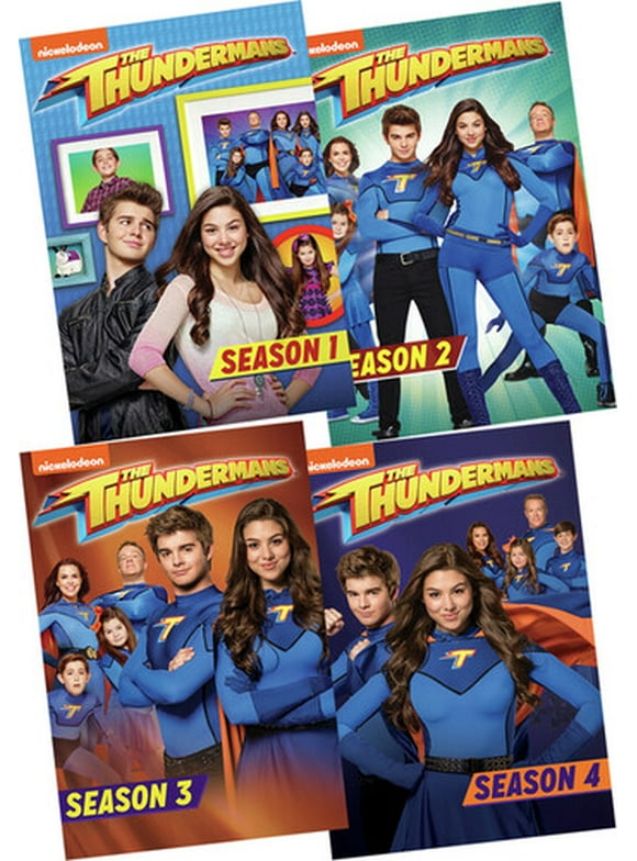 The Thundermans Season 1-4 Bundle (DVD), Nickelodeon, Action & Adventure
