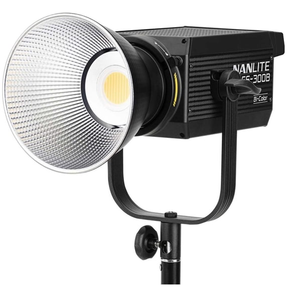 Nanlite FS-300B 2700K-6500K Bi-Color LED Monolight Bowens IOS.Android Compatible