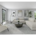 thumbnail image 3 of Feizy Freemont Modern Distressed, Gray, 1'6" x 1'6" Swatch Handmade Stain Resistant Kid Friendly Industrial Solid Floor Rug for Living room Bedroom, 3 of 9