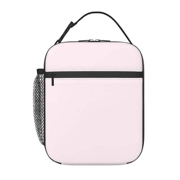 Lunch Bag For Women And Men Insulated Portable Lunch Box For School Student Teens Bento Box Office Picnic Travel Cooler Bag Blush Pink