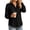 Black, variant on SEROYE Women's Button Down Shirt Color Block Long Sleeve Classic Fit Collared Blouse Dressy Casual Office Work Tops (XL, Blue)