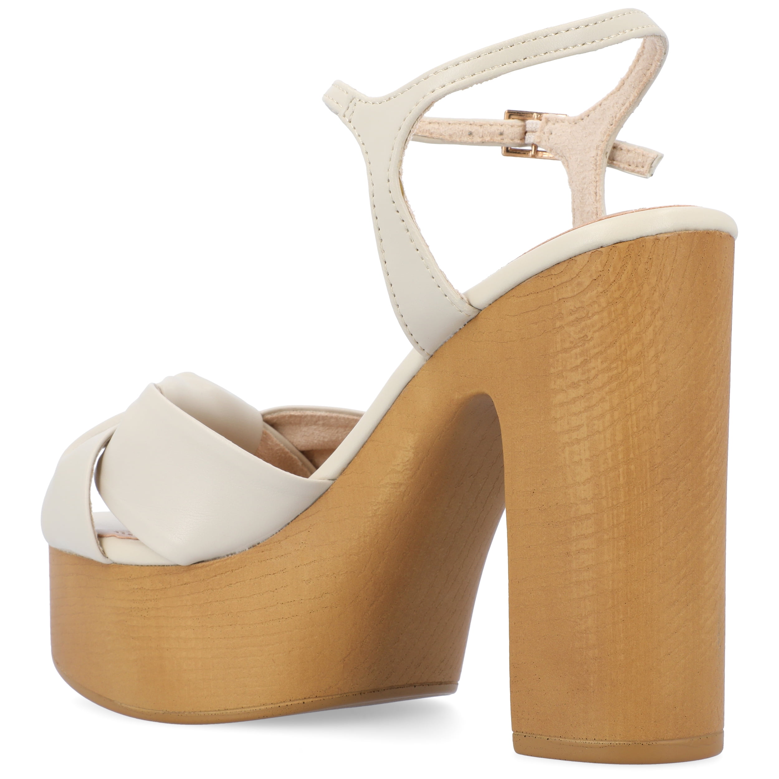 Journee Womens Lorrica High Heel Open Toe Sandals