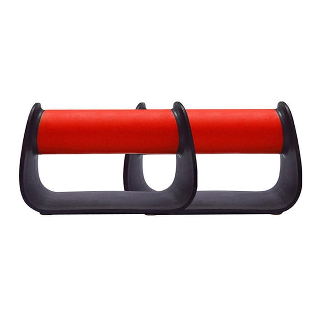 Greeniant 1 par de soportes de realce, empuñaduras de realce para Fitness, estante de culturismo para el pecho, equipo de ejercicio de barra de realce Gimnasios en casa Rojo Greeniant OD009560-02
