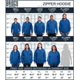 thumbnail image 6 of Ugly Christmas Pattern PACMAN Ghosts Zip Up Hoodie Men's Women's Brisco Brands S, 6 of 6