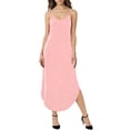 thumbnail image 2 of Fewfanho Sundresses for Women Summer Midi Dresses 2026 Beach Cover Up Sundress Spaghetti Strap Casual Dress with Pockets, 2 of 7