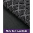 thumbnail image 4 of Door Mat Outdoor Entrance x Large Rubber Rug for Front Indoor Dirt Trapper Heavy Duty Doormat Entry Floor with Non Slip Bottom Floral, 4 of 9