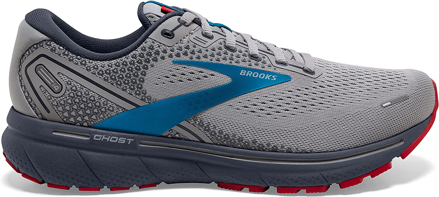 Brooks Ghost 14 Running Shoes Mens 11 Grey Blue Good Condition 1103691D078 Brooks Ghost 14 Mens Running Shoes Grey Blue | Mercari main image 3
