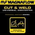 thumbnail image 2 of MagnaFlow Conv Universal 2.00/2.50 1-O2 Fits select: 1987-1991 BMW 325, 1990-1993 MERCEDES-BENZ 190, 2 of 2