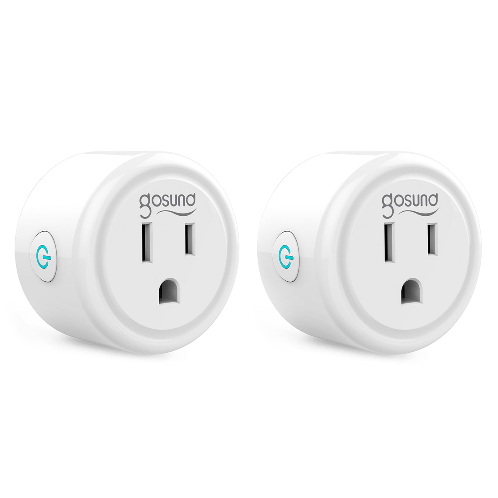 Gosund Mini Smart Plug, WiFi Outlet Works with Alexa and Google Home, 2