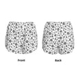 thumbnail image 6 of Goofa Nautical Themed Simple Anchors Printed Women 2 in 1 Running Shorts,Quick Dry Athletic Workout Shorts,High Waisted Athletic Shorts with Liner Pockets-XX-Large, 6 of 9