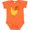 Orange, variant on Inktastic Cute Yellow Chicken Boys or Girls Baby Bodysuit