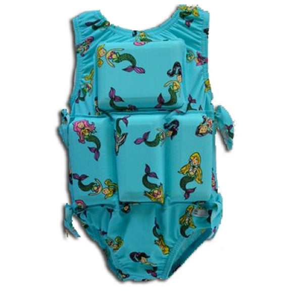 Girl's or Boy's Children's Swimwear My Pool Pal Flotation Lifevest Swimsuit