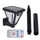 thumbnail image 5 of Luz de pared impermeable para exteriores, luz solar para jardín, 100 modos de luces para césped con control remoto, luces solares de seguridad multifuncionales, 5 of 8