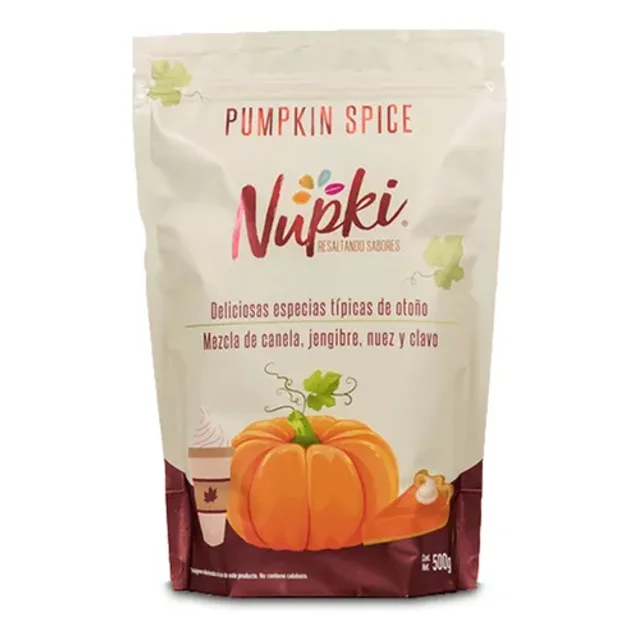 Polvo Para Bebida Pumpkin Spice Nupki 500g