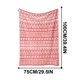 thumbnail image 3 of French Plush Blanket Christmas Series Plush Blanket Home Office Nap Blanket, 3 of 8
