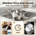 thumbnail image 4 of Powerful Burnt Residue Remover Paste for Cookware,260g Pot Bottom Black Stain Cleaner,Stainless Steel Cleaner & Polish, All Purpose Pot Cleaner For Bottom of Pans, Heavy Duty Oil Stain Remover (1PC), 4 of 8